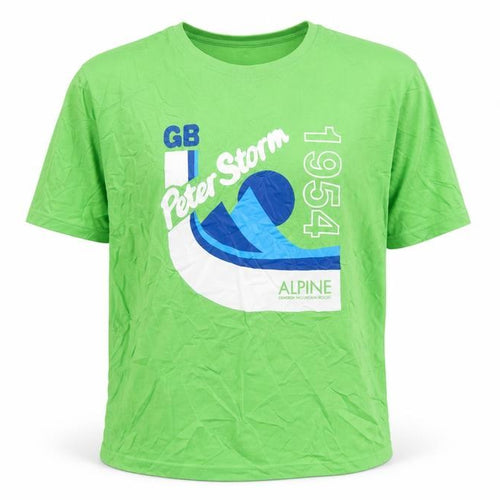 Peter Storm Men's Green XL Retro Graphic T-Shirt