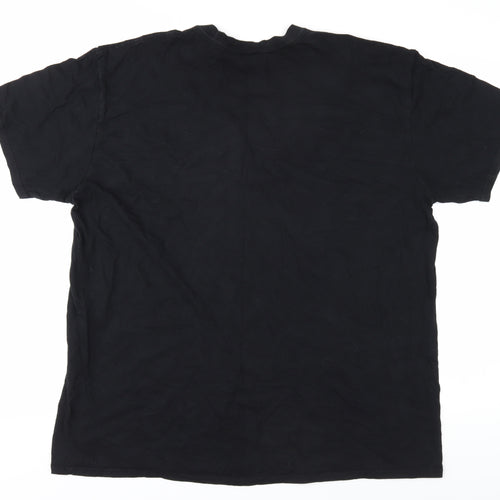 Gildan Men's Black Jurassic Park 2XL Graphic T-Shirt