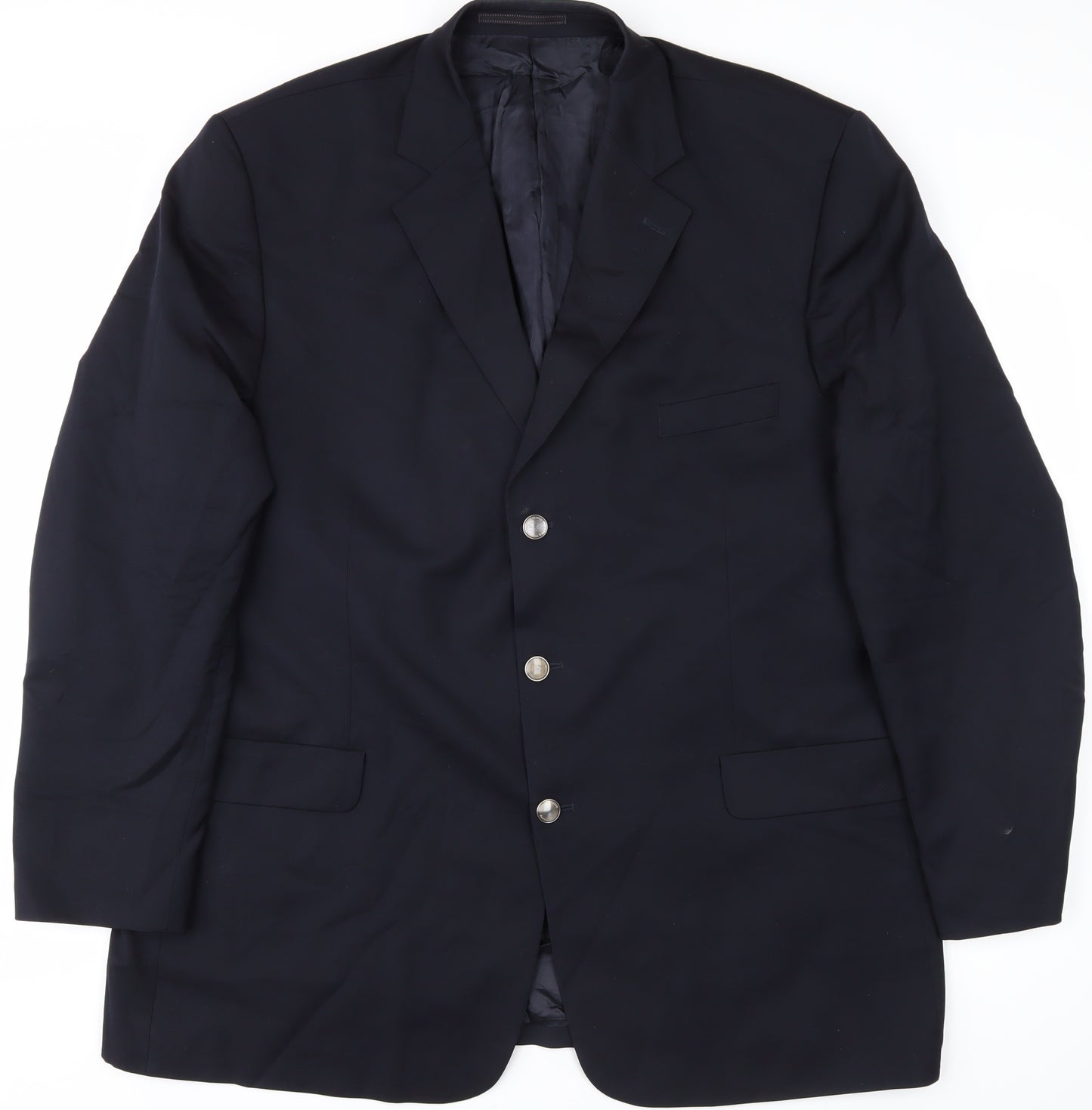 Austin Reed Men's Black Wool Blazer 48 Regular Fit