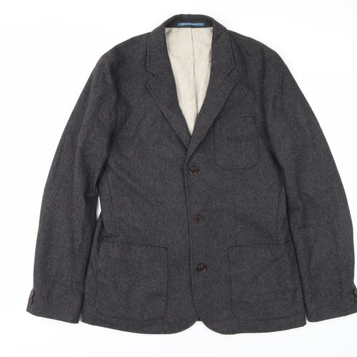 John Lewis Men's Grey Tweed Blazer Large