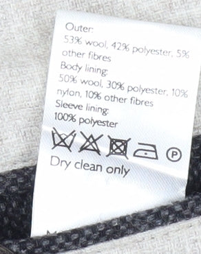 John Lewis Men's Grey Tweed Blazer Large