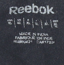 Reebok Women's Black Medium Crew Neck T-Shirt