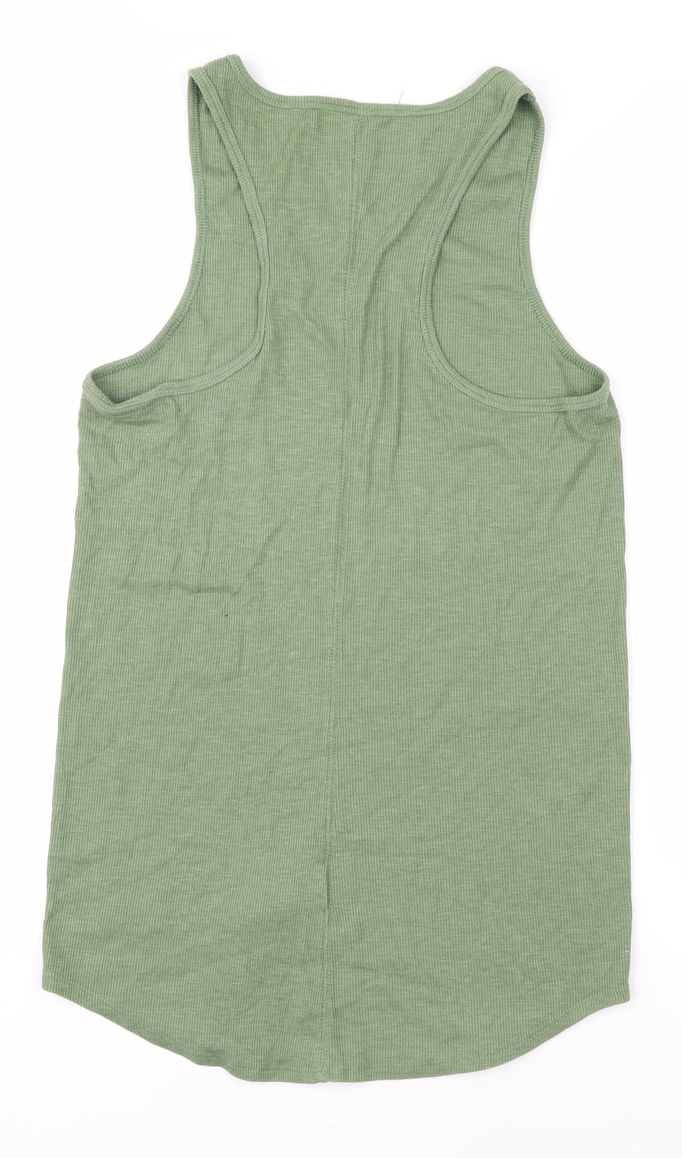 GAP Men's Sleeveless Green Crew Neck T-Shirt M