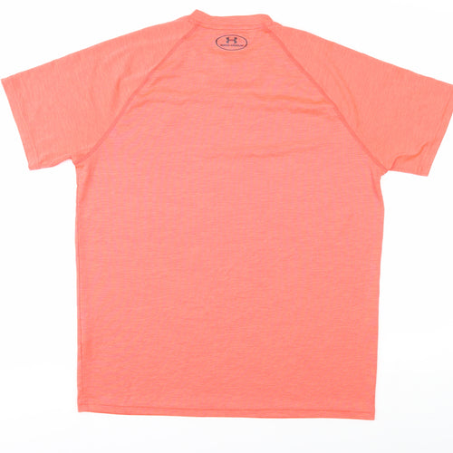 Under Armour Men's Orange T-Shirt M