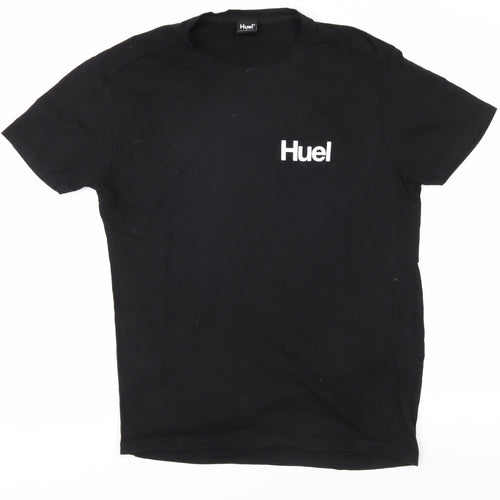 Huel Men's Black Logo T-Shirt Size S