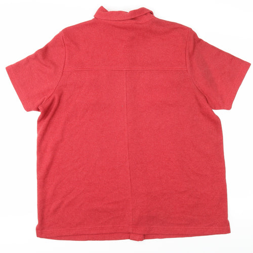 Ann Harvey Women's Red Button-Up Shirt, Size 18