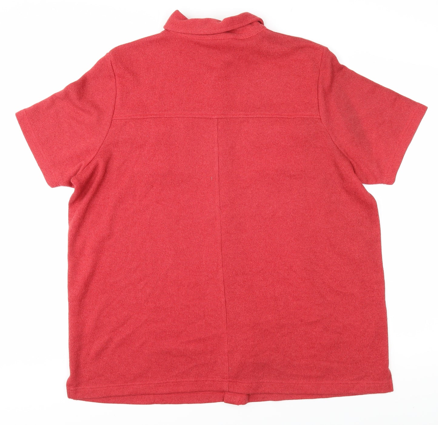 Ann Harvey Women's Red Button-Up Shirt, Size 18