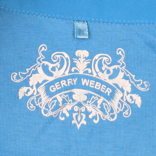 Gerry Weber Women's Blue Polo Shirt Size 16