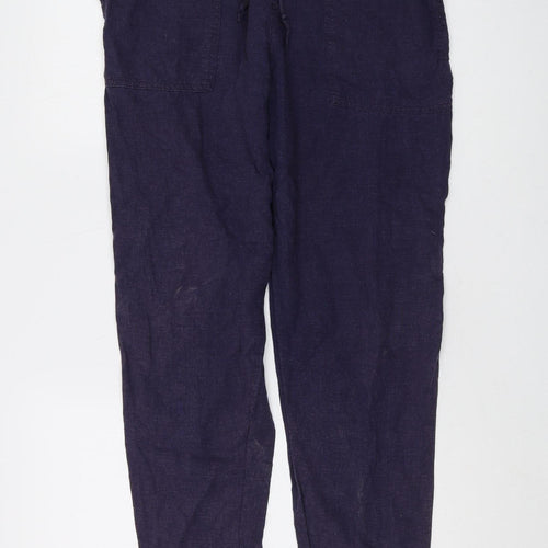 Marks and Spencer Women's Navy Joggers, Size 12