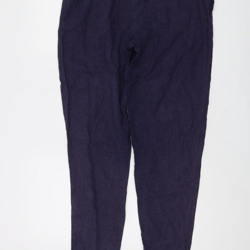 Marks and Spencer Women's Navy Joggers, Size 12