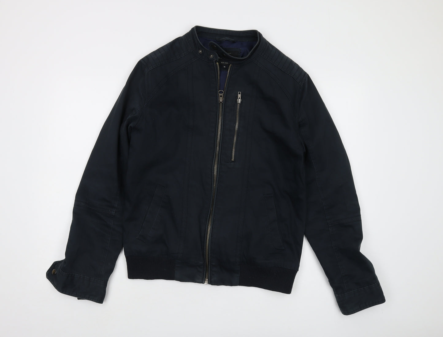 River Island Men's Black M Motorcycle Jacket