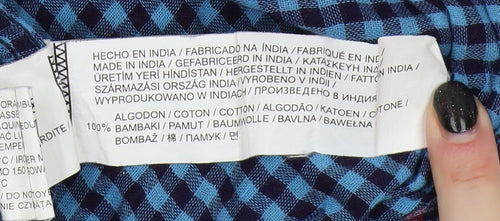 Pull & Bear Men's Multicoloured XL Plaid Shirt