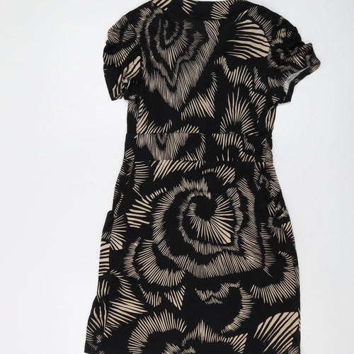 Star by Julien Macdonald Women's Black Floral Dress