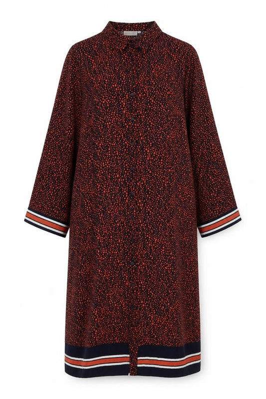 Front view of Coster Copenhagen Women’s Multicoloured 8 Shirt Dress