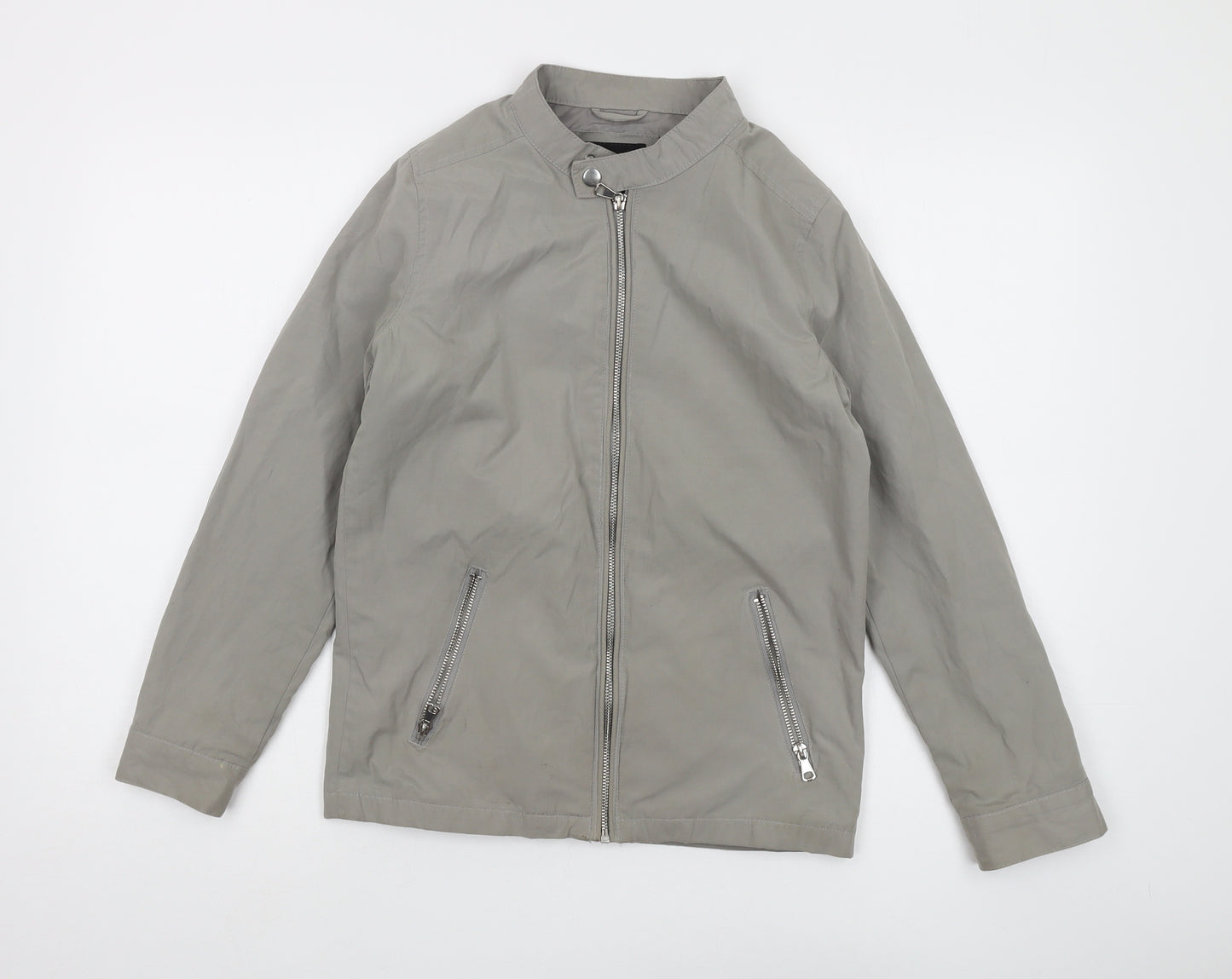 River Island Boys Grey Basic Jacket 11-12 Years