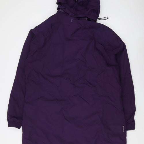 Mountain Warehouse Women's Purple Waterproof Parka Size 18