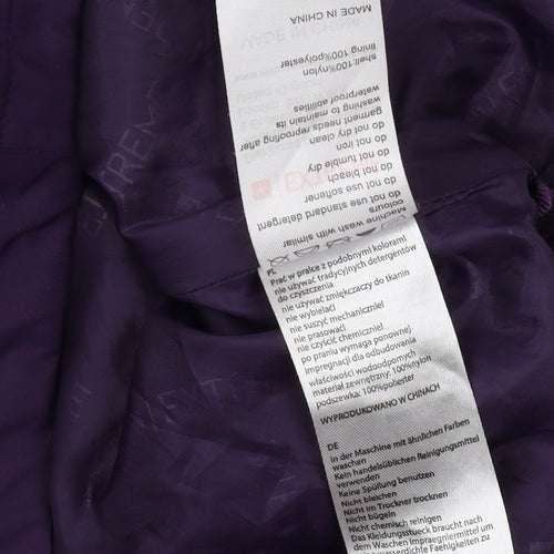 Mountain Warehouse Women's Purple Waterproof Parka Size 18