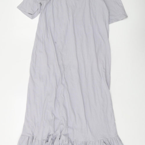 Kowtow Women's Grey Midi T-Shirt Dress XS