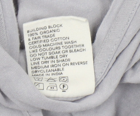 Kowtow Women's Grey Midi T-Shirt Dress XS
