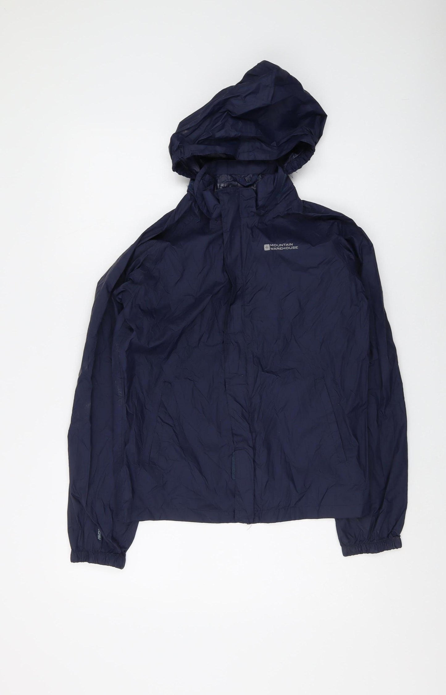 Mountain Warehouse Boys Blue Waterproof Rain Coat 13Y