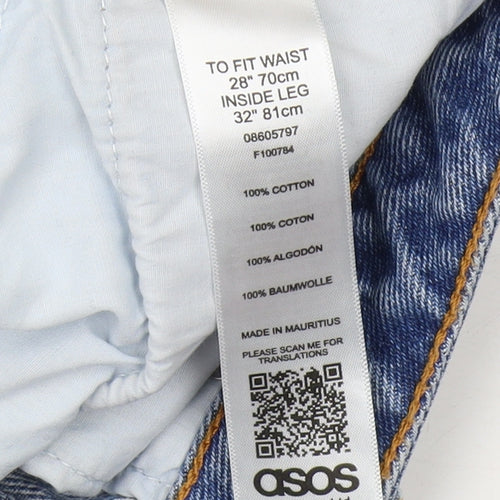 ASOS Men's Blue Straight Jeans S