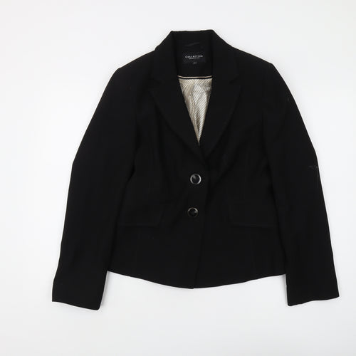 Debenhams Women’s Black Blazer - Size 12, Business Chic