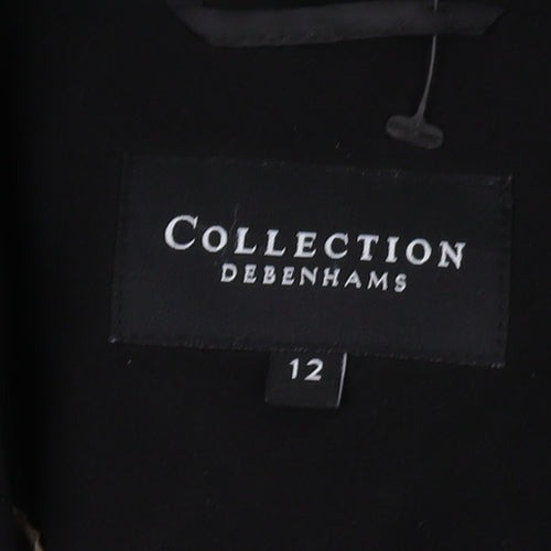 Debenhams Women’s Black Blazer - Size 12, Business Chic