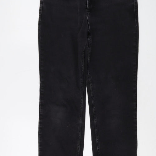 M&S Women's Black Straight Jeans Size 12