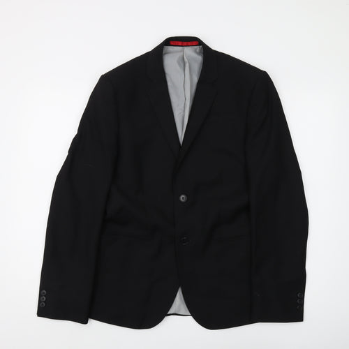 Marks and Spencer Men's Black Blazer M 38 Notch Lapel