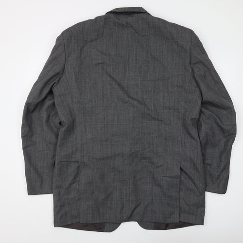 Marks and Spencer Men's Grey Blazer Size 44L