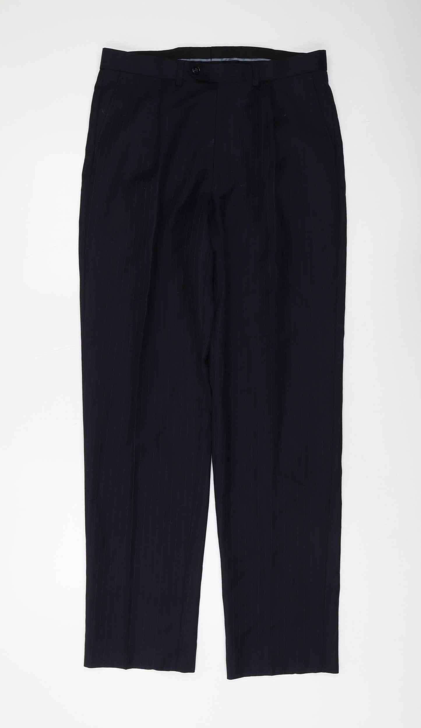 Marks and Spencer Men's Black Dress Pants, M, Formal