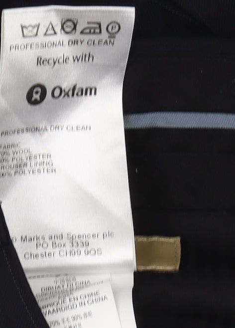Marks and Spencer Men's Black Dress Pants, M, Formal