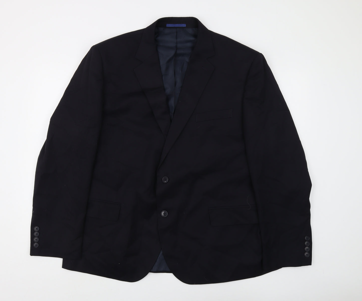 Marks and Spencer Men's Blue Blazer 46S Regular Fit