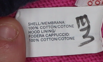Gap Girls Striped Hooded Dress Pink Grey 3-4 Years Cotton Knit