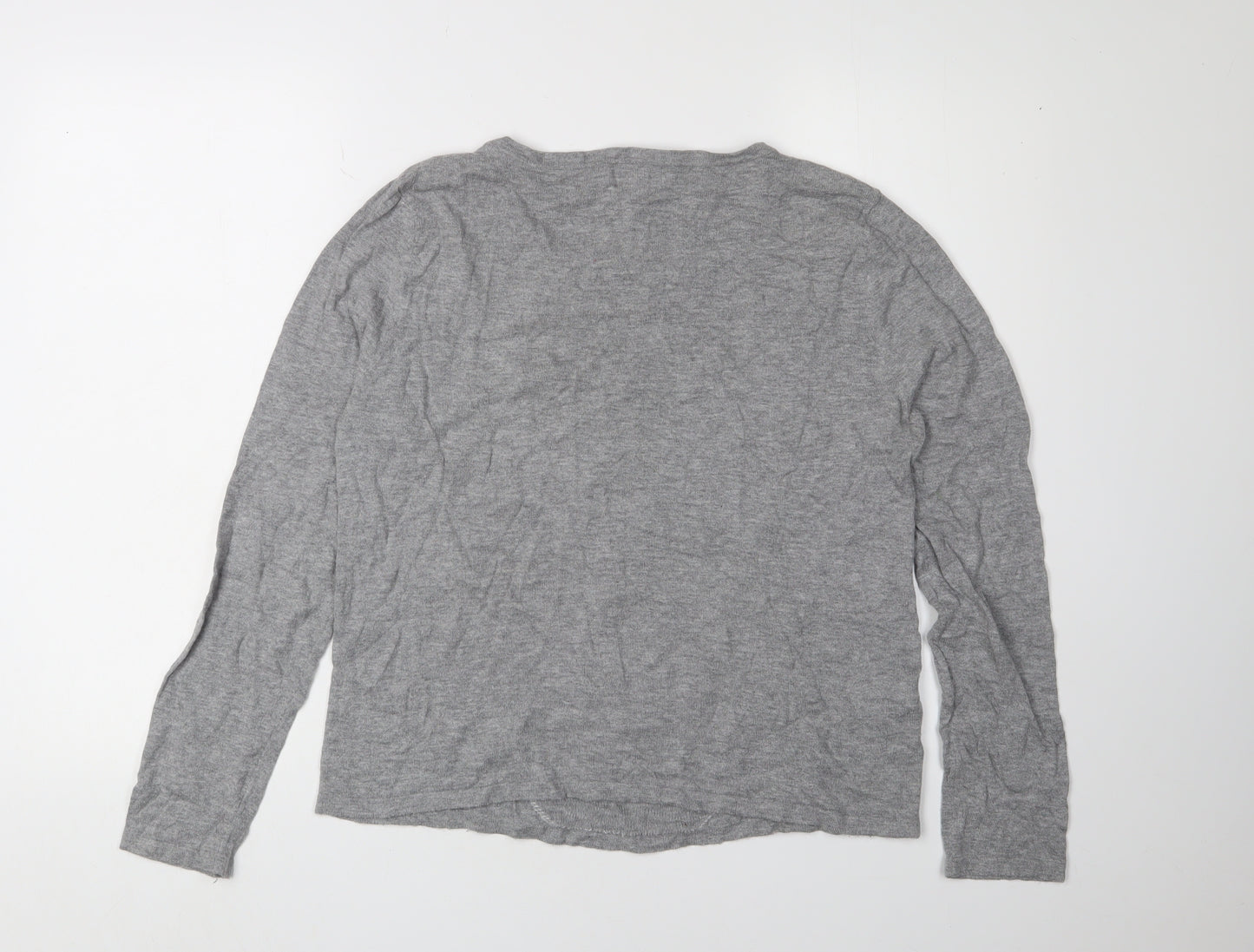 Next Women's Grey Christmas Pullover Jumper Size 12