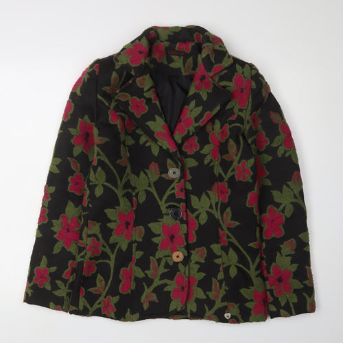 Joe Browns Women's Floral Blazer, Black/Multi, Size 8 Regular