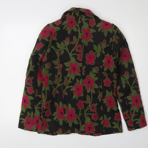 Joe Browns Women's Floral Blazer, Black/Multi, Size 8 Regular