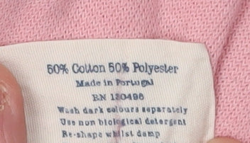 Jack Wills Women's Pink Pullover Hoodie, Size 8