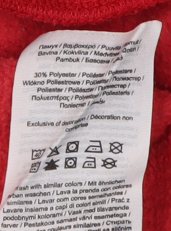 Jack & Jones Boys Red Pullover Sweatshirt, 11-12 Years