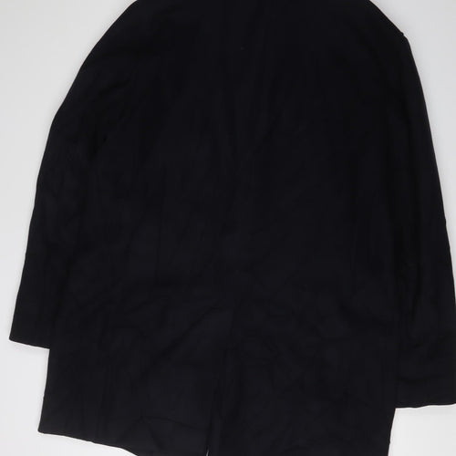 Marks and Spencer Men's Black Overcoat XL