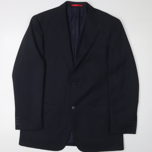 Taylor & Wright Men's Black Blazer, 40R, Regular Fit