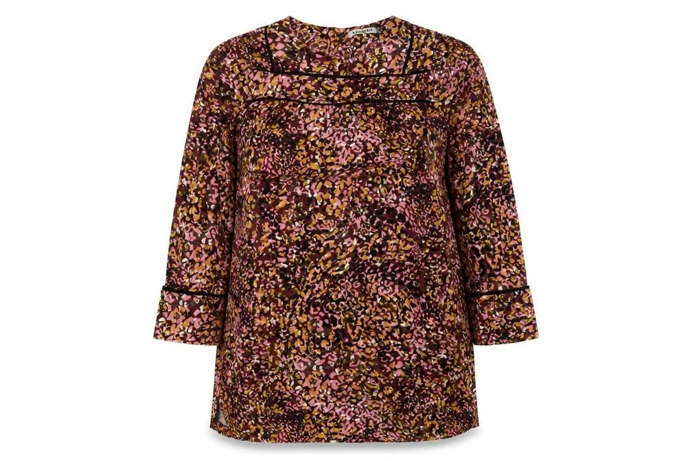 Baukjen Women's Multicoloured Animal Print Shift Dress Size 14