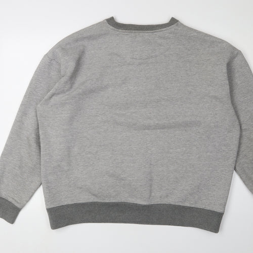 The Stronghold Men's Grey Crew Neck Sweatshirt L Pullover