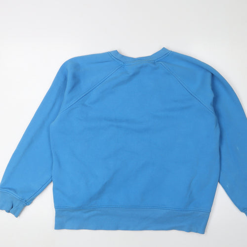 Marks and Spencer Women's Blue Size 14 Pullover Sweatshirt