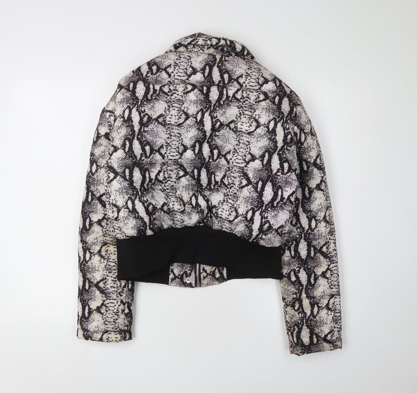 PrettyLittleThing Women's Animal Print Bomber Jacket, Size 8, Multicoloured