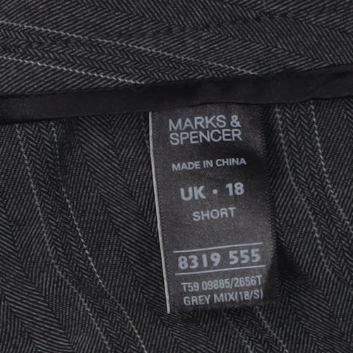 Marks and Spencer Women's Grey Dress Pants Size 18