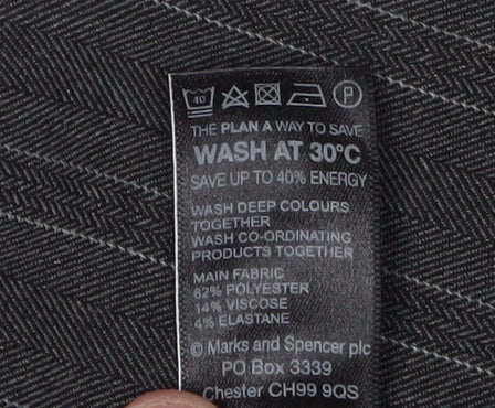 Marks and Spencer Women's Grey Dress Pants Size 18