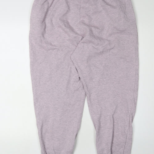 H&M Women’s Purple Joggers, Size L, Casual Comfort