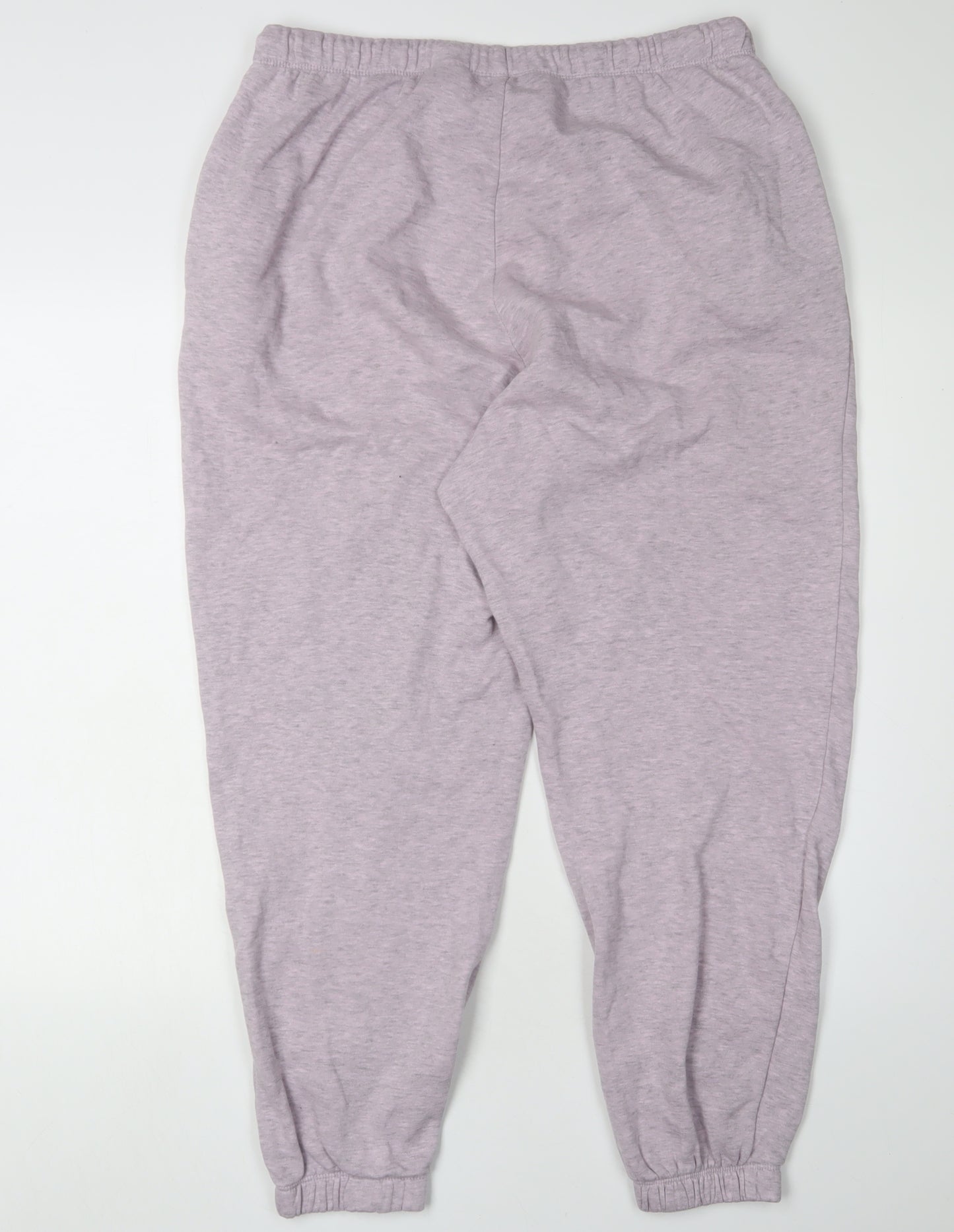 H&M Women’s Purple Joggers, Size L, Casual Comfort