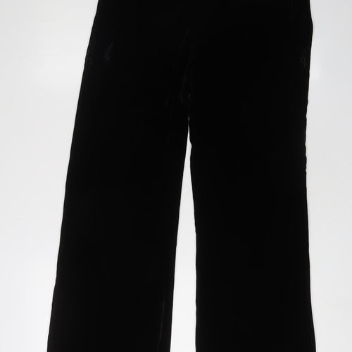 Next Black Wide-Leg Women's Trousers, Size 8